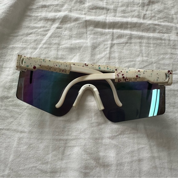 Pit viper sunglasses white speckle - Picture 2 of 4
